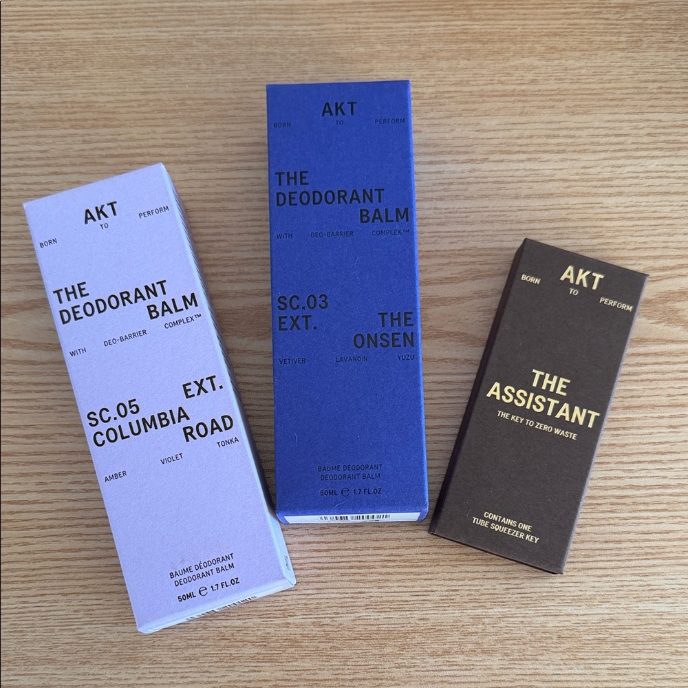 AKT NEW Deodorant Duo Starter Kit